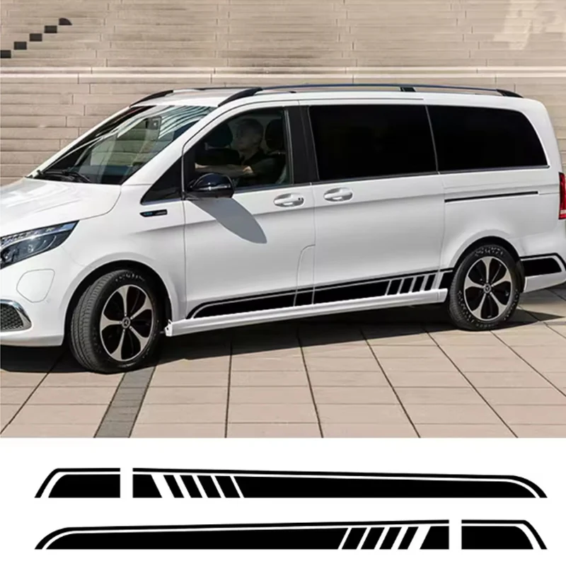 

2PCS Car Stickers For Mercedes Benz Vito V Class Viano W447 V260 W639 W638 Marco Polo Camper Van Tuning Accessories Vinyl Decals