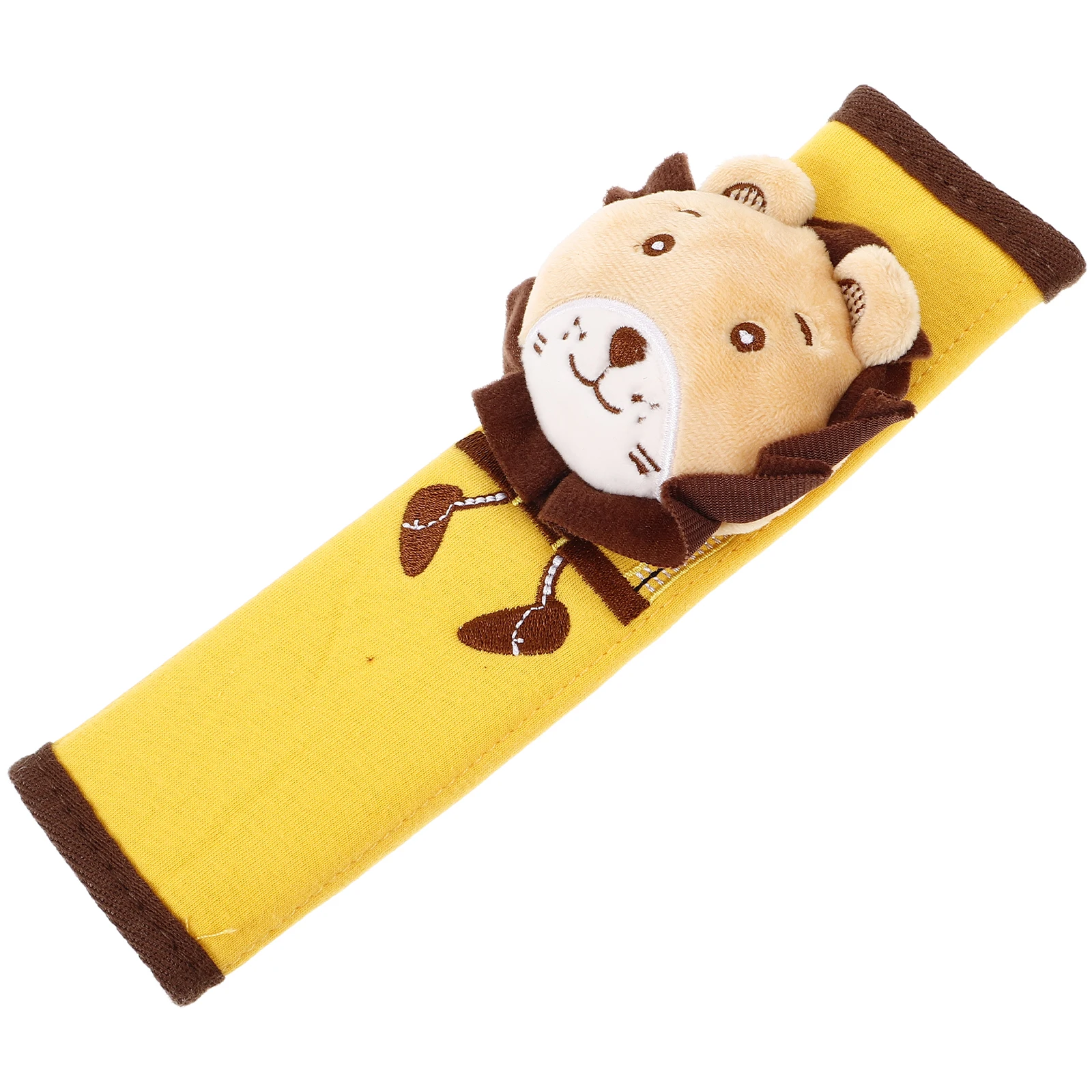 

Belt Shoulder Strap Cover Soft Material with High-Strength Fixing Strap for Car Interior Comfortable Driving Long