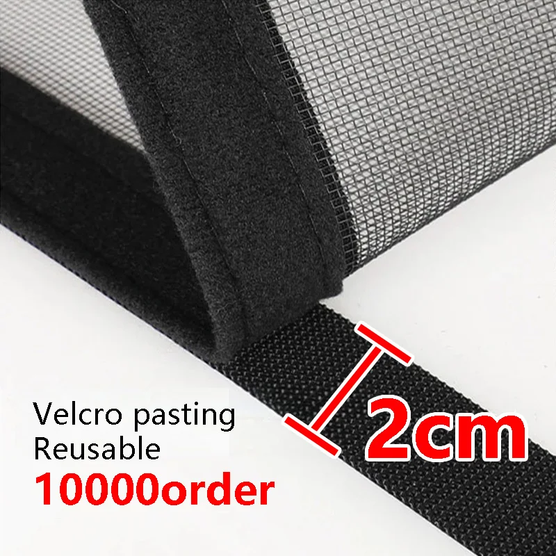 Black Mosquito Net, Anti Mosquito and Fly Window Net, Polyester Fiber Material, Door Curtain Gauze, Window Protection Screen