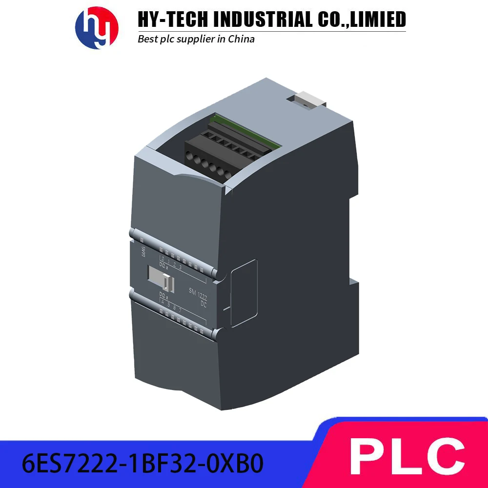 

Модуль расширения ПЛК, 8-канальный транзисторный выход, 24 В постоянного тока, 6ES7222-1BF32-0XB0, совместимый со стандартными системами управления ПЛК