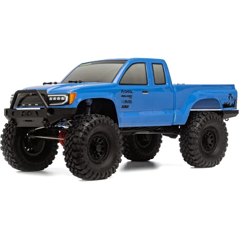 RC Truck 1/10 SCX10 III Base Camp 4WD Rock Crawler Brushed RTR (Batteries and Charger Not Included), Blue, AXI03027T1