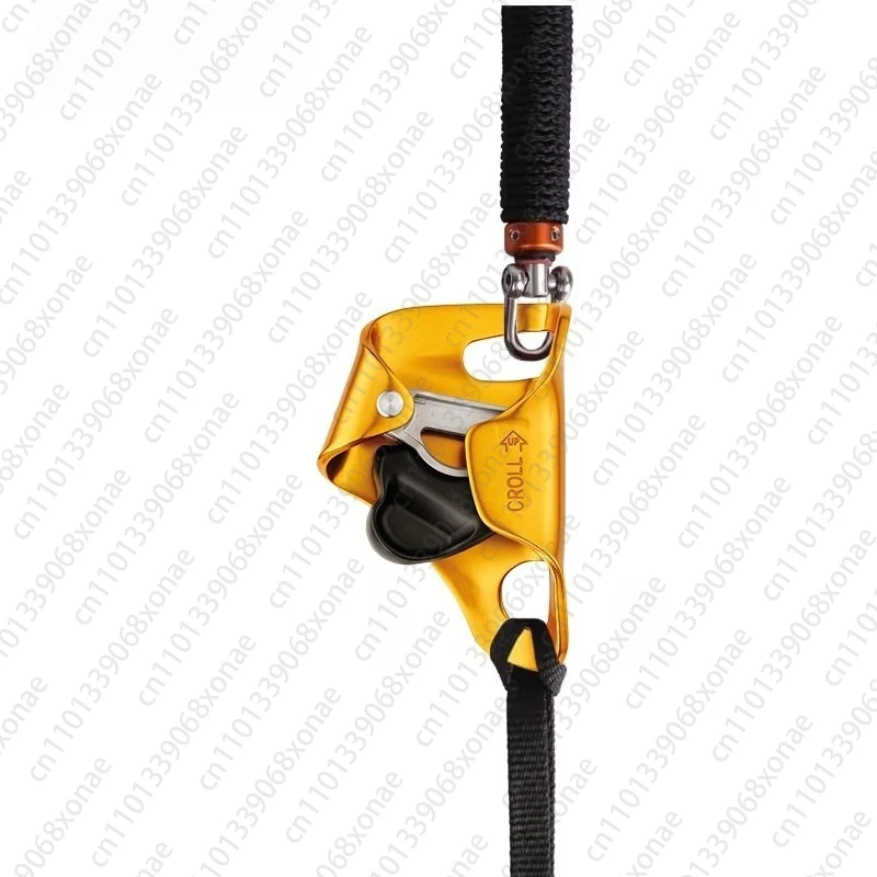 Correa de estribo para ascendente de rodilla, cuerda de escalada cueva, accesorios de cuerda elástica