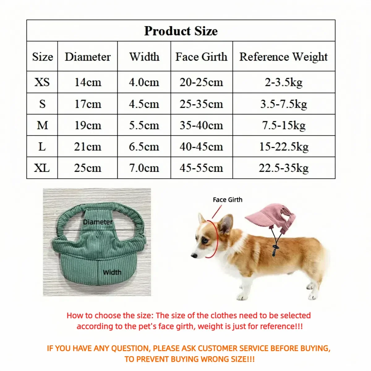 Pet Dog Cap with Ear Holes Adjustable String Dogs Cats Outdoor Peaked Cap Hat Summer Sport Hat Puppy Small Medium Large Dogs