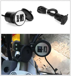 12V araba ve motosiklet aksesuarları USB telefon priz şarj için YAMAHA FZ-09 MT-09 SR FZ6 FAZER FZ6R FZ6R FZ8 MT-07 FZ-07