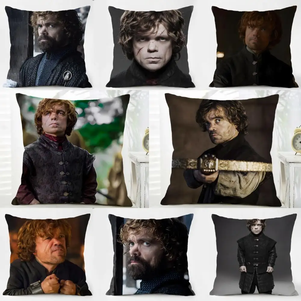 T-Tyrion Lannister Kissenbezug, weicher, hautfreundlicher Stoff und verdeckter Reißverschluss