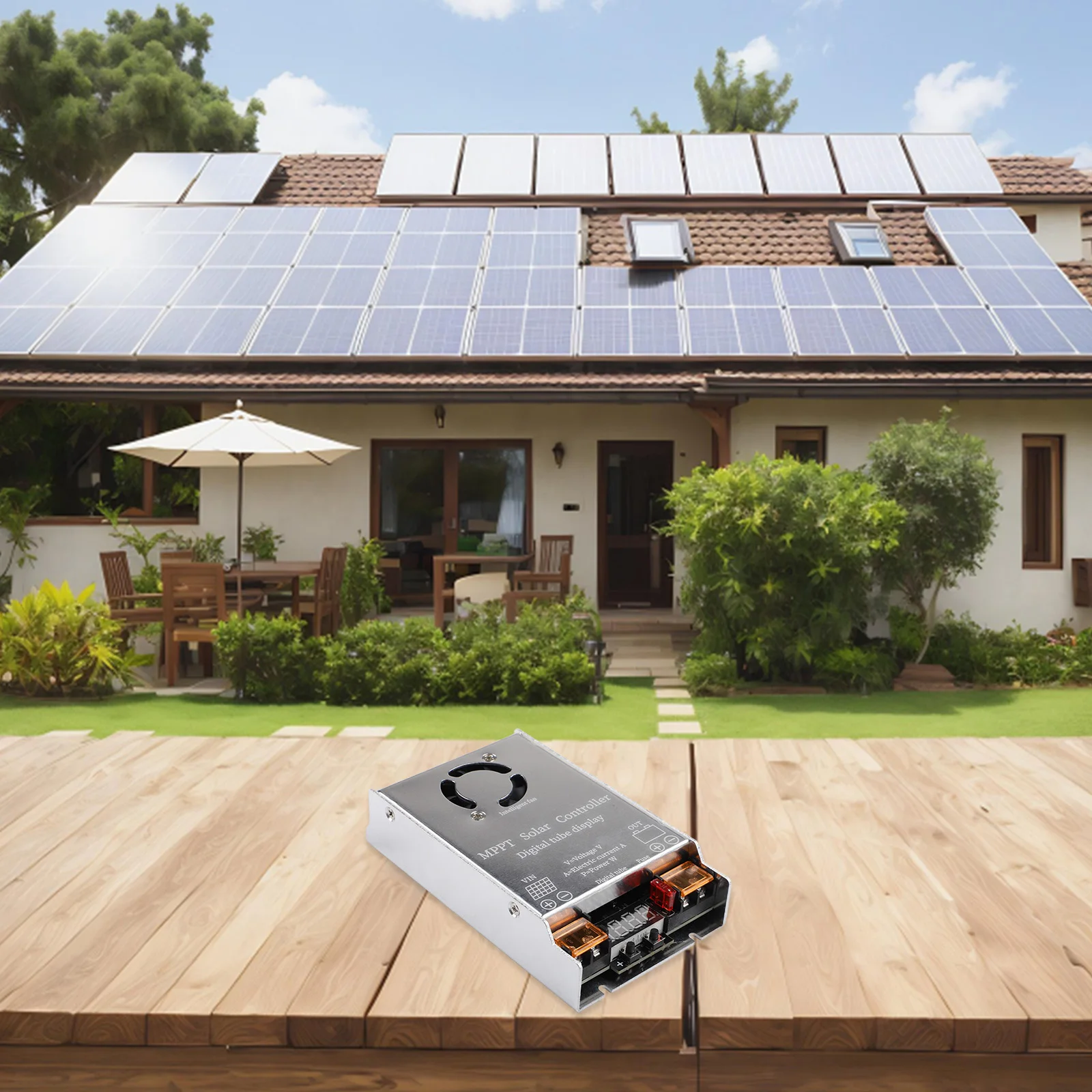 

450W MPPT Solar Boost Controller 12V~50V Input Boost Charging Charger Lithium Lead-Acid Gel Battery Step-up Charger