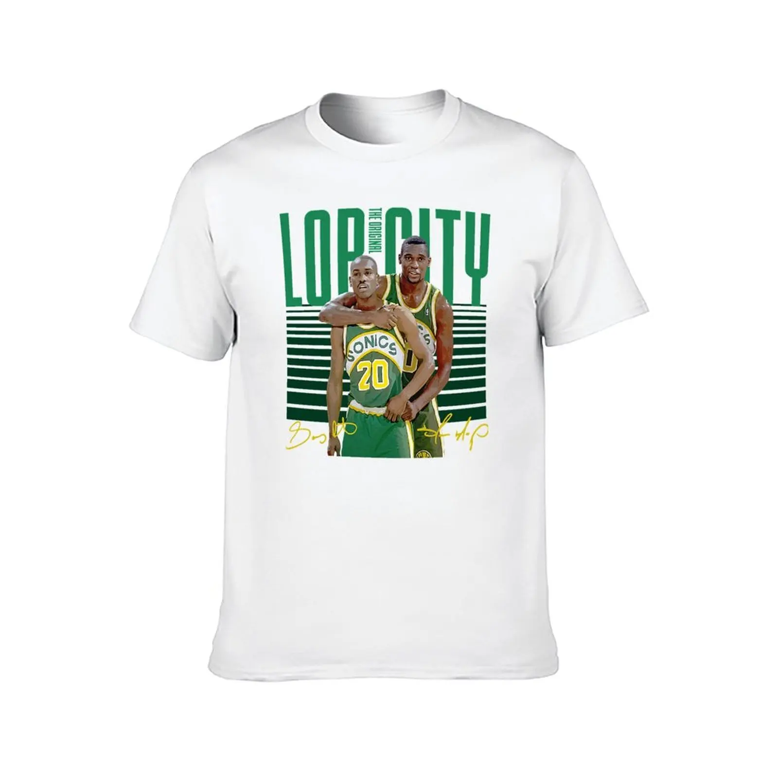 Shawn Kemp Gary Payton Seattle Sonics T-ShirtKemp x Payton T-Shirt t shirt personalised essential t shirt T-Shirt