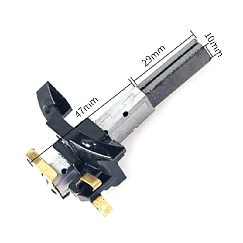 2pcs Vacuum Cleaner Electric Motor Carbon Brushes Accessories Durable Household Cleaning Tool Parts Dropshipping