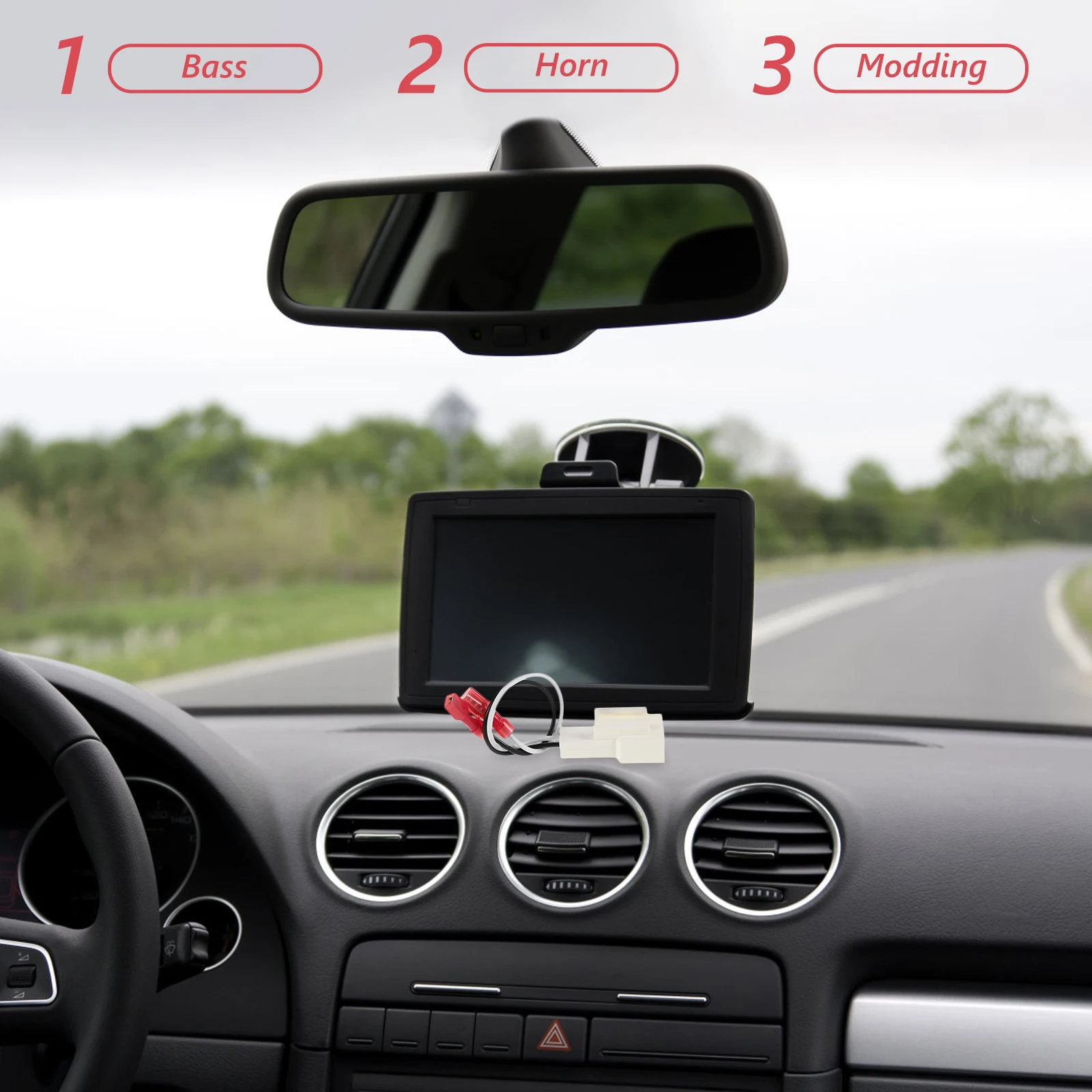 

5pcs Speaker Wire Harness Door Adapter Plug Enhanced Audio Performance Durable Reusable Sound System Upgrade For Vehicle Car