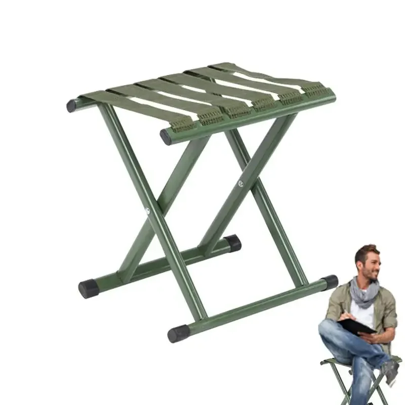 

Camping Folding Stool Portable Telescopic Stool Gardening Seat Mini Size Comfortable Chair For Garden Camping Long Trip