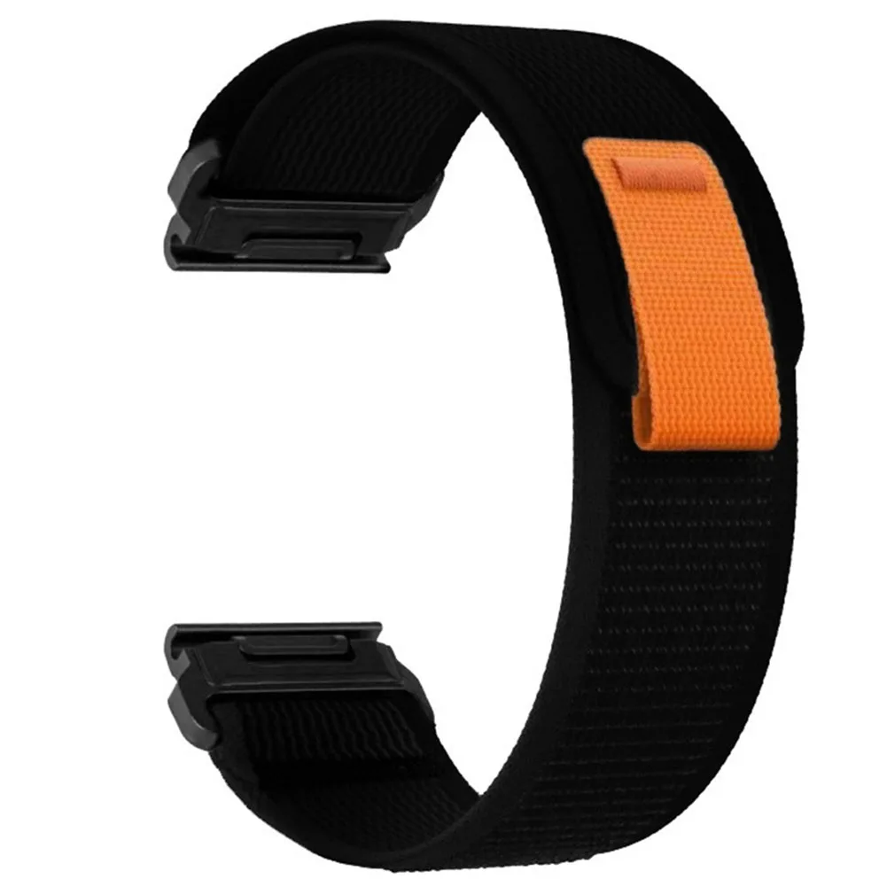 26mm Nylon Watch Strap for Garmin For Fenix Series Seamless Compatibility for Active Lifestyle and Style Switch