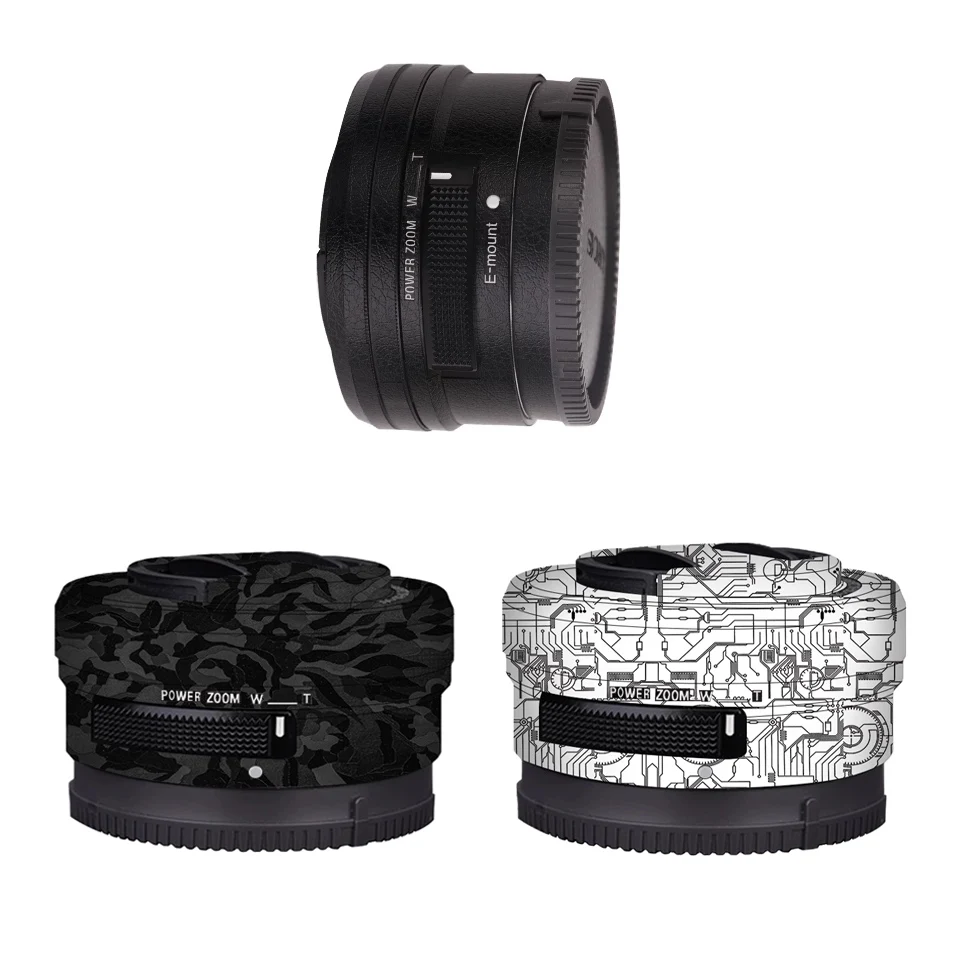 For Sony E PZ 16-50mm F3.5-5.6 SELP1650 E16-50 Anti-Scratch Camera Lens Sticker Coat Wrap Protective Film skin e Coat Wrap decal