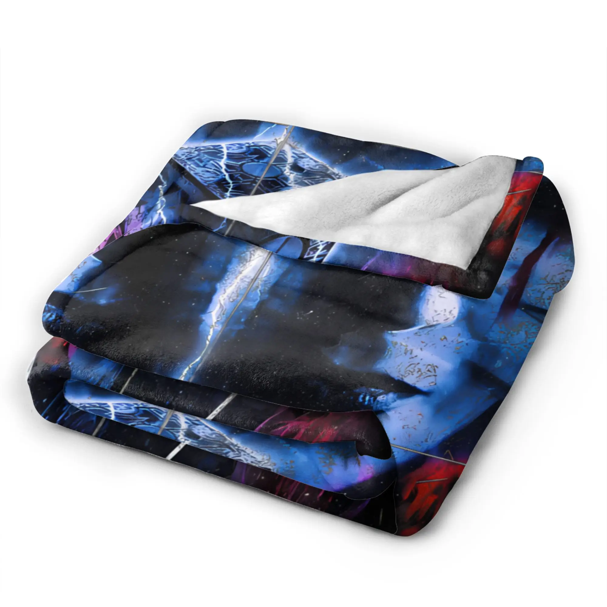 Hellraiser Pinhead Lament Blanket  Soft Graphic Plush Bedding Throws For Boy Girl Couch Chair Flannel Bedspread Bed Cover