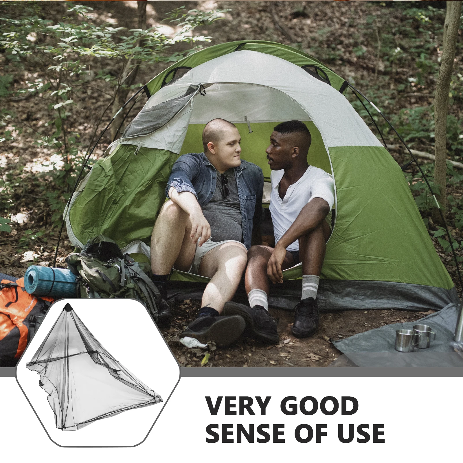 

Portable Mosquito Travel Tent Lightweight Compact Outdoor Camping Travel Double Outdoor Tent Size Foldable Storage