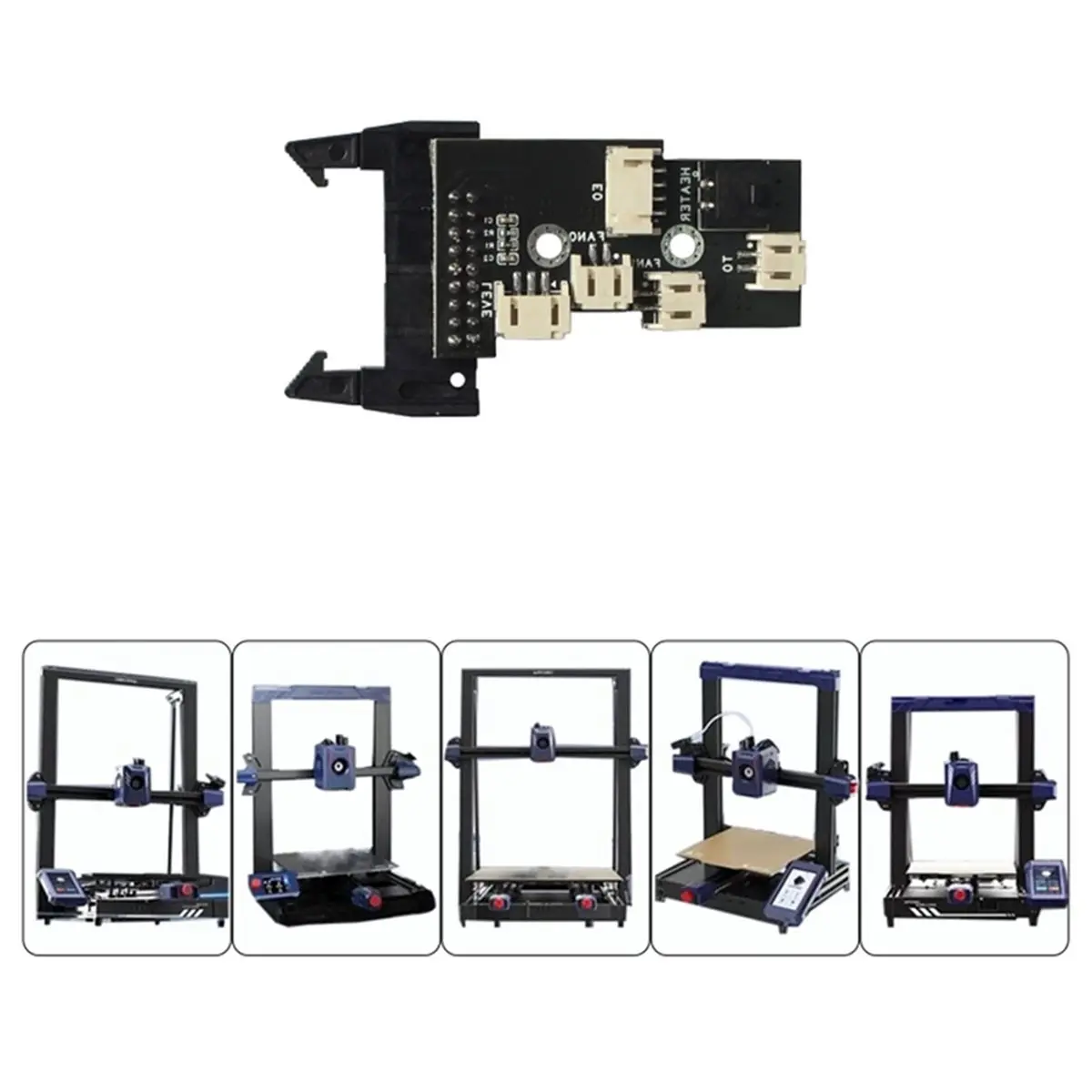 

(A75T) For Ender 3 Neo Pro Plus Max Extruder Hotend Adapter Board, Replacement Connection PCB for 3D Printer, Signal Transfer