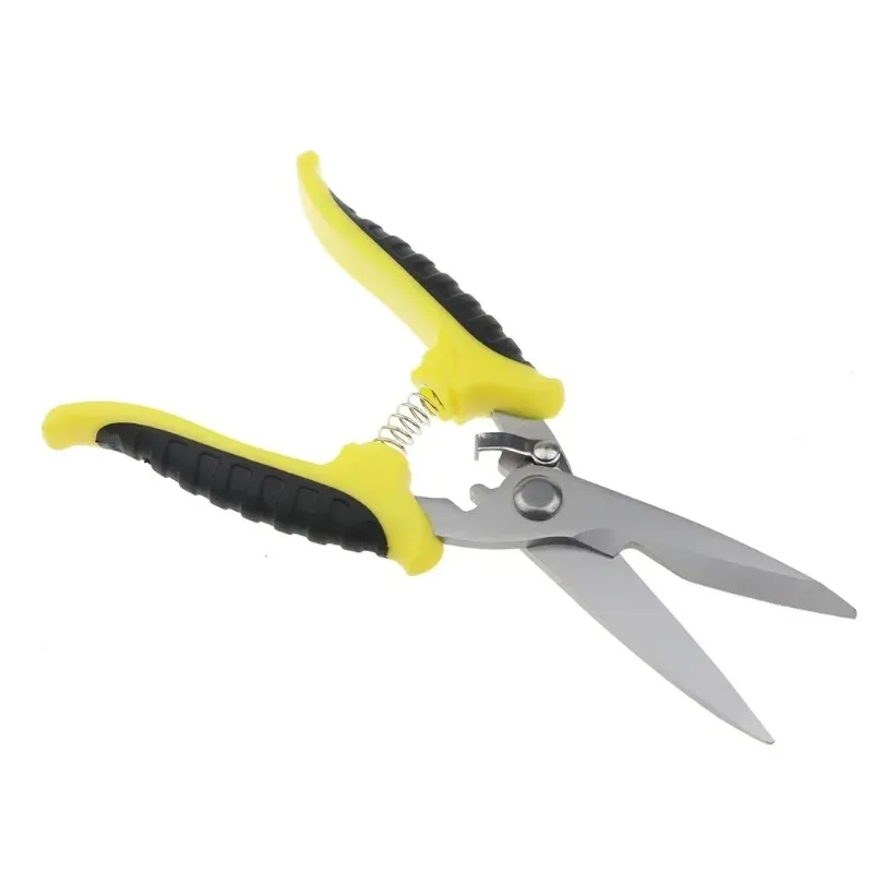 Wire Channel Stripping Pliers Stainless Steel Electrician's Shears Industrial Cable Scissors Electrician's Wire Channel Scissors