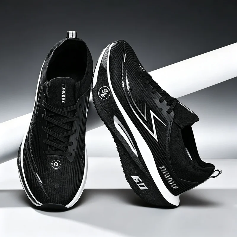 Men's Carbon Fiber Board  Marathon Chunta Breathable Women's lightweight and Comfortable Sports Shoes
