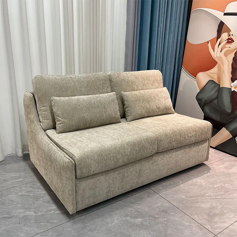 High-end sofa bed Small apartment with mattress foldable living room multi-functional sofa bed