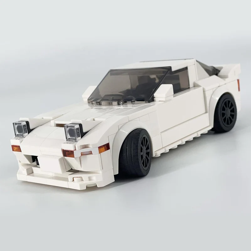 

Speed Racing Car Model MOC Building Bricks RX-7 Two-Door Sports Car Modular Technology Children Holiday Gifts Assemble Toys Suit