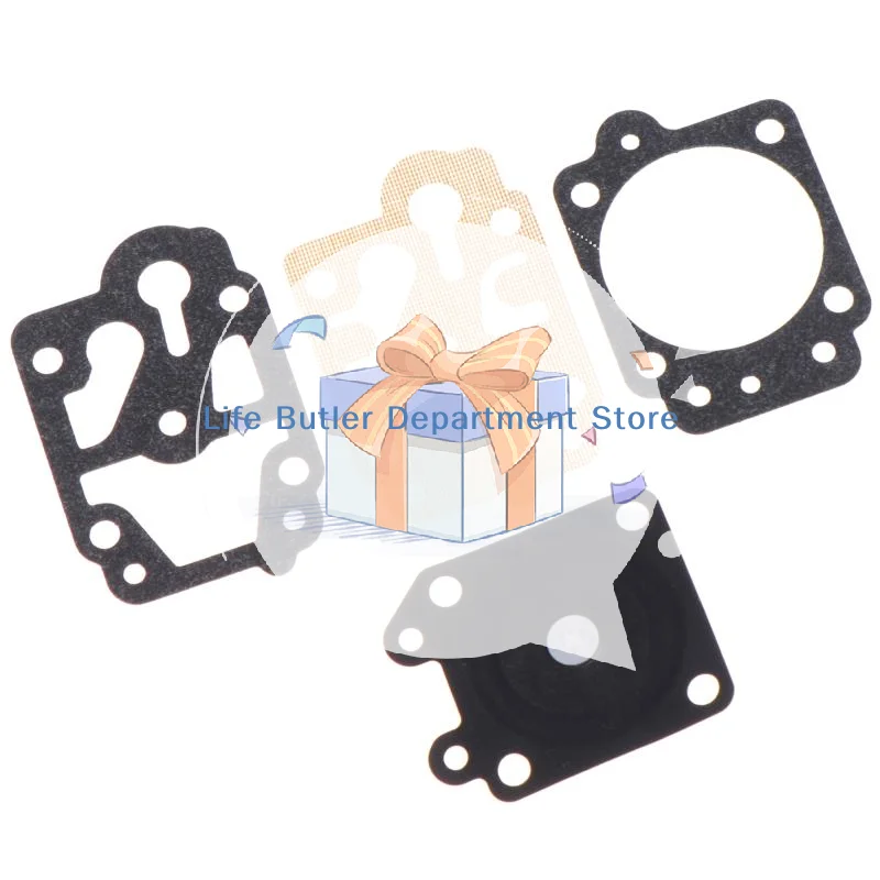 Carburetor Diaphragm Gasket Kit Easy Replacement High Compatibility for Chainsaw Trimmer Small Engine Repair Tools