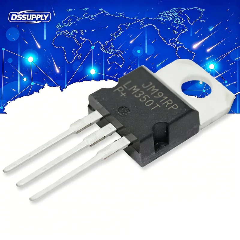 10PCS-50PCS LM317T LM337T LM338T LM350T TO220 LM317 LM337 LM338 LM350 TO-220 Adjustable Three-terminal Voltage Regulator Chip