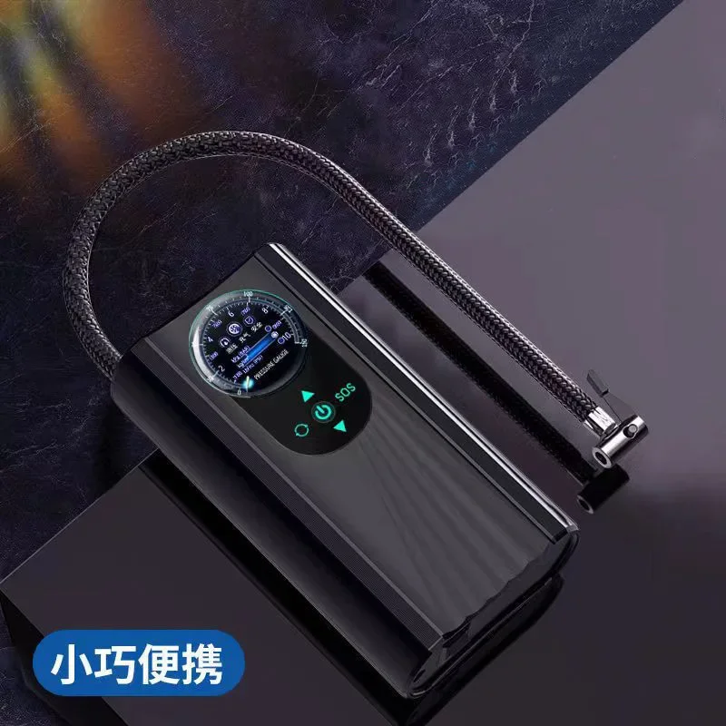 Car Mounted Inflation Pump, Motorcycle Inflation Pump, Portable Tire Inflation Pump, Wireless Electric Vehicle Inflation Pump - Image 3