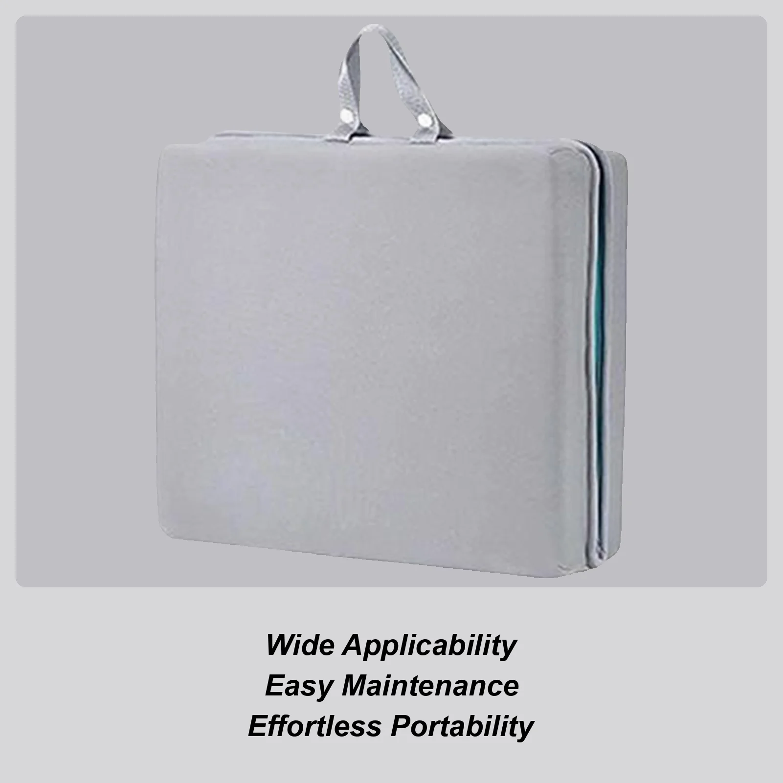 

Наколенник Коврик для коленей с ручками 23,6 х 13,3 х 2,2 дюйма Нескользящая подушка для коленей для чистки строительных полов Работа на полу Йога