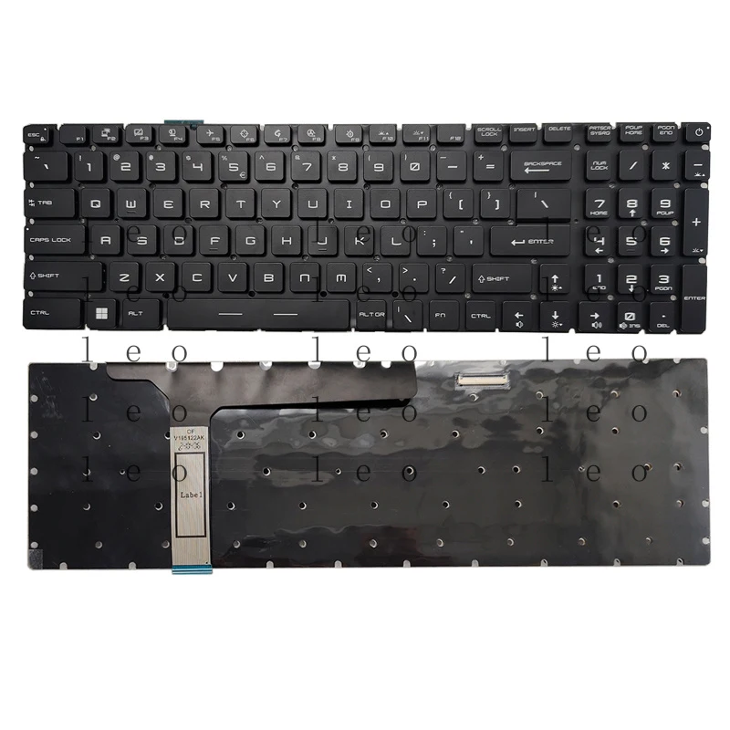 Suitable for MSI/MSI GE76 GP76 MS-17K1 MS-17K2 17K3 17K4 C shell keyboard