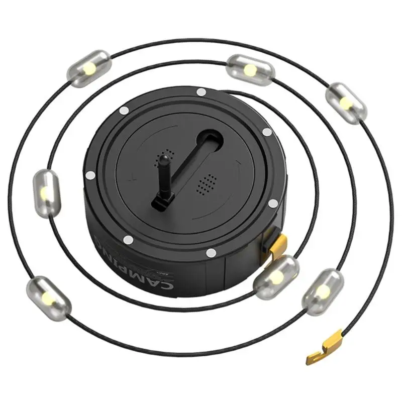 360 Degree Motion Camping Light Featuring variable Brightness And IPX4 Water Resistance For Outdoor Use D2RD