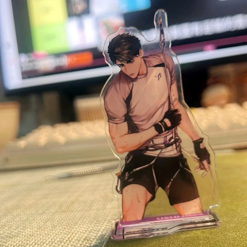 10 سنتيمتر/3.93in أنيمي الكرة الطائرة الدائمة لوحات الاكريليك أرقام الأجهزة الطرفية Udo جولي Sakugan Seibu سطح المكتب الحلي هدايا عيد الميلاد #5