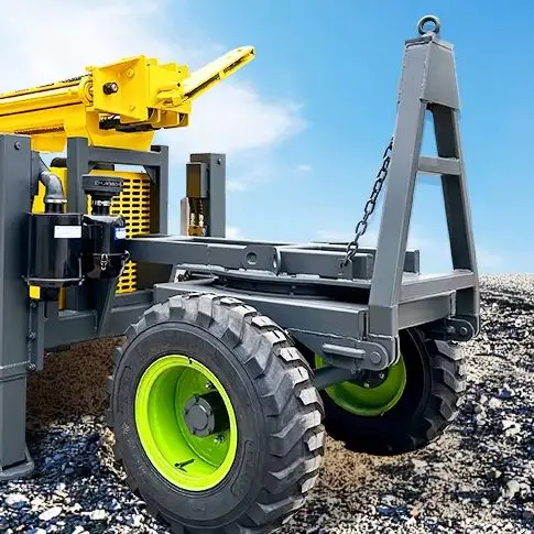 

Customized 200m Deep Exploration Drilling Machine on Crawler Tracks