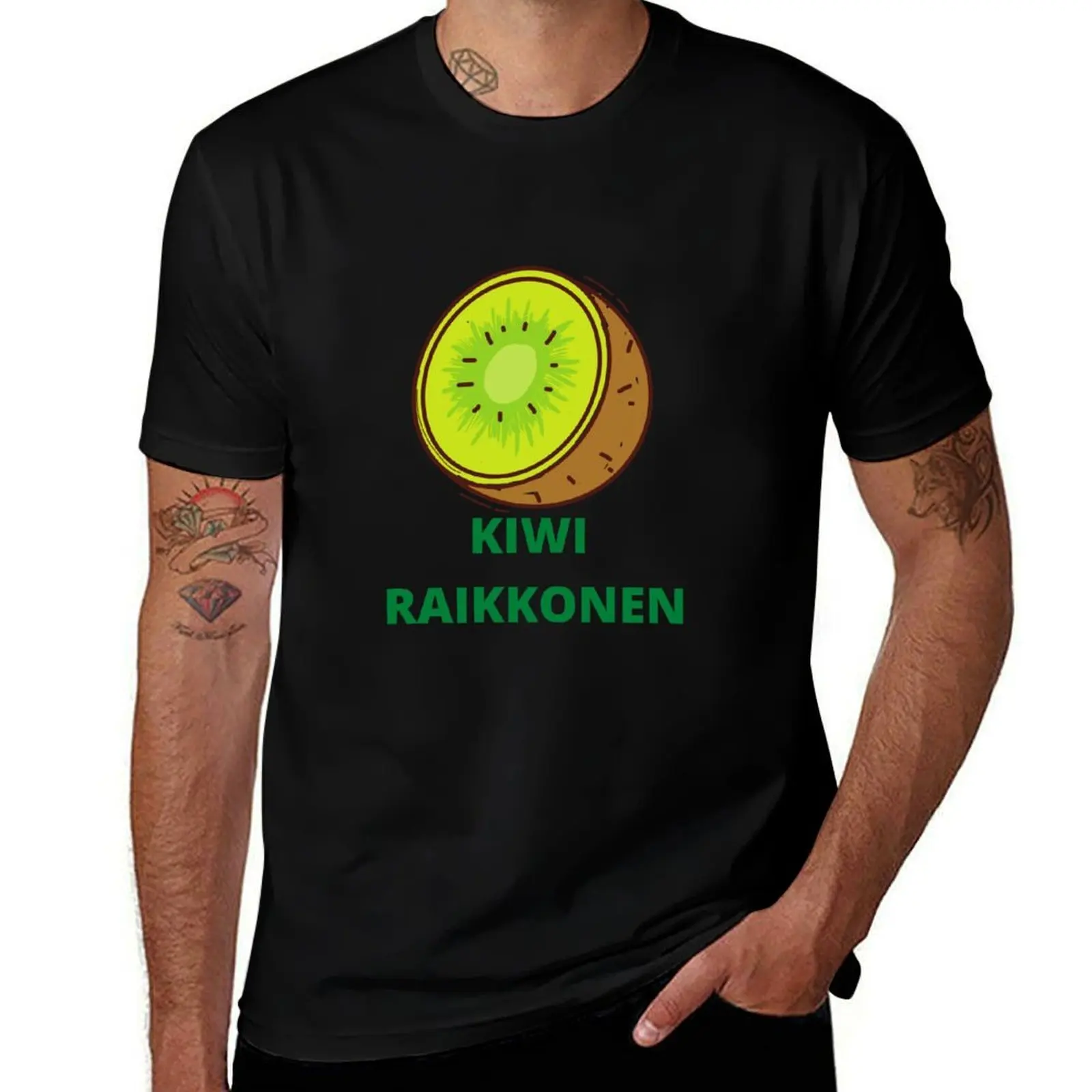 Kiwi Raikkonen T-Shirt Christmas Casual Tee Shirt T-Shirt