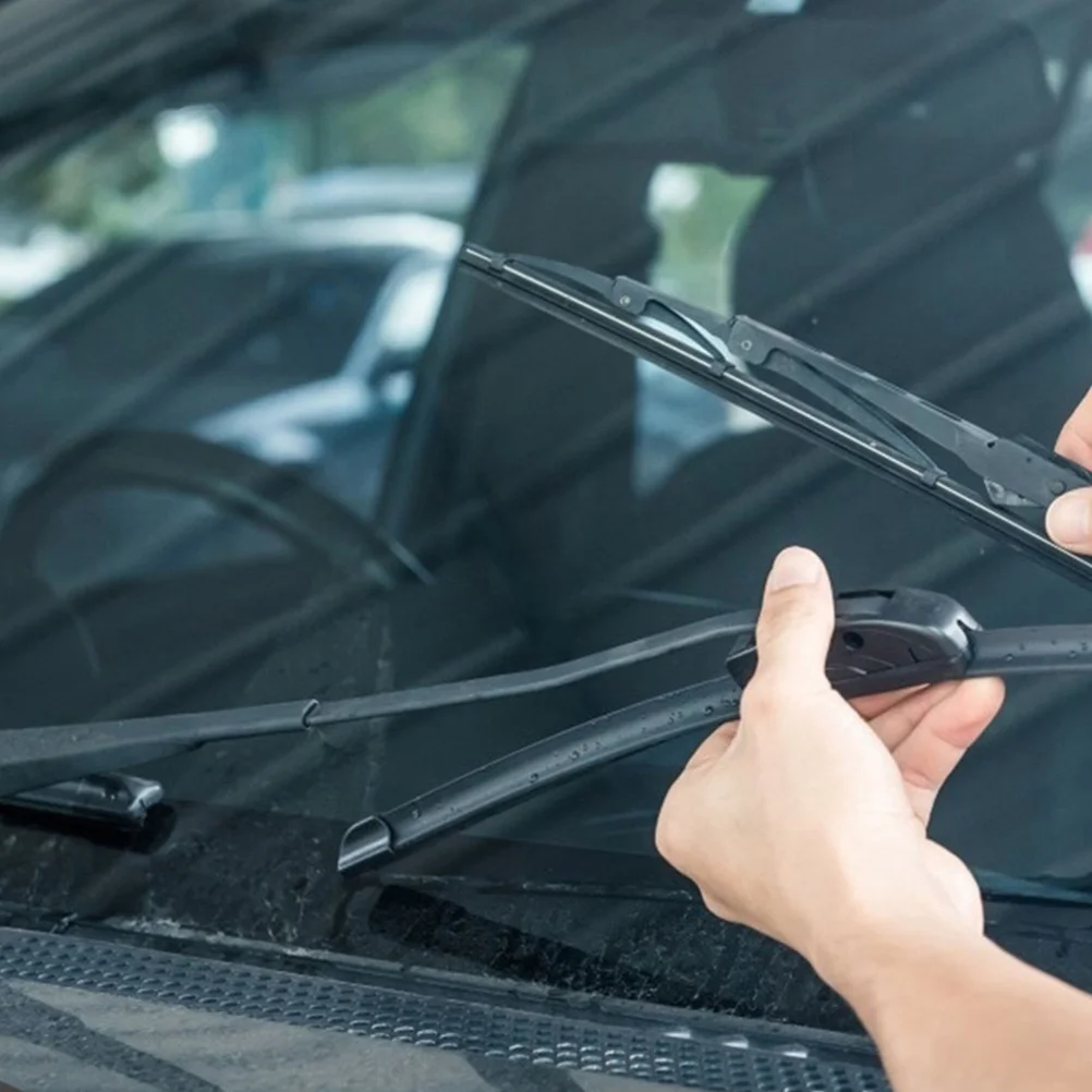 

8 шт., резиновая полоса стеклоочистителя, прочная безрамная полоса стеклоочистителя, сменные лезвия, вставная полоса для четкого вождения