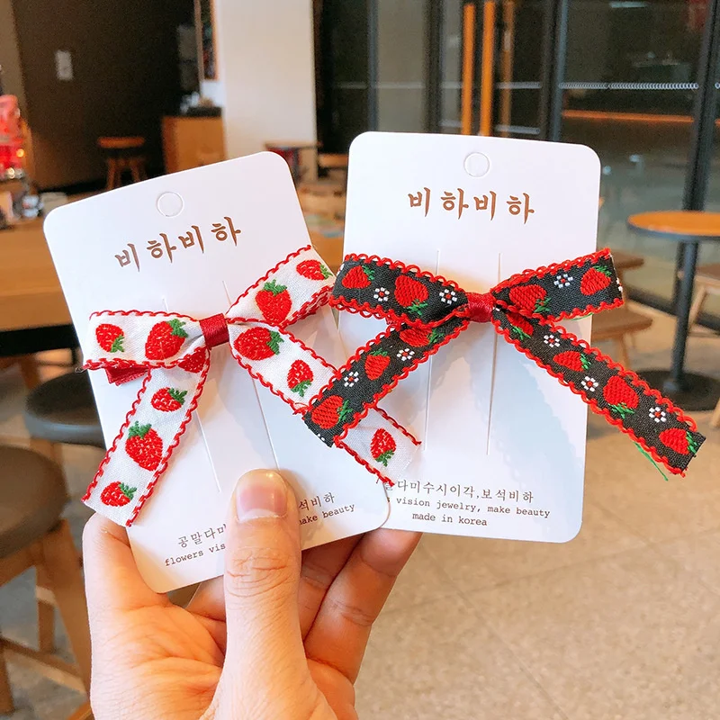 

Cute Child Korean Japan Embroidery Flower Headwear Hair Clip Women Hairpin Ethnic Headdress Hair Accessories for Girls Kids