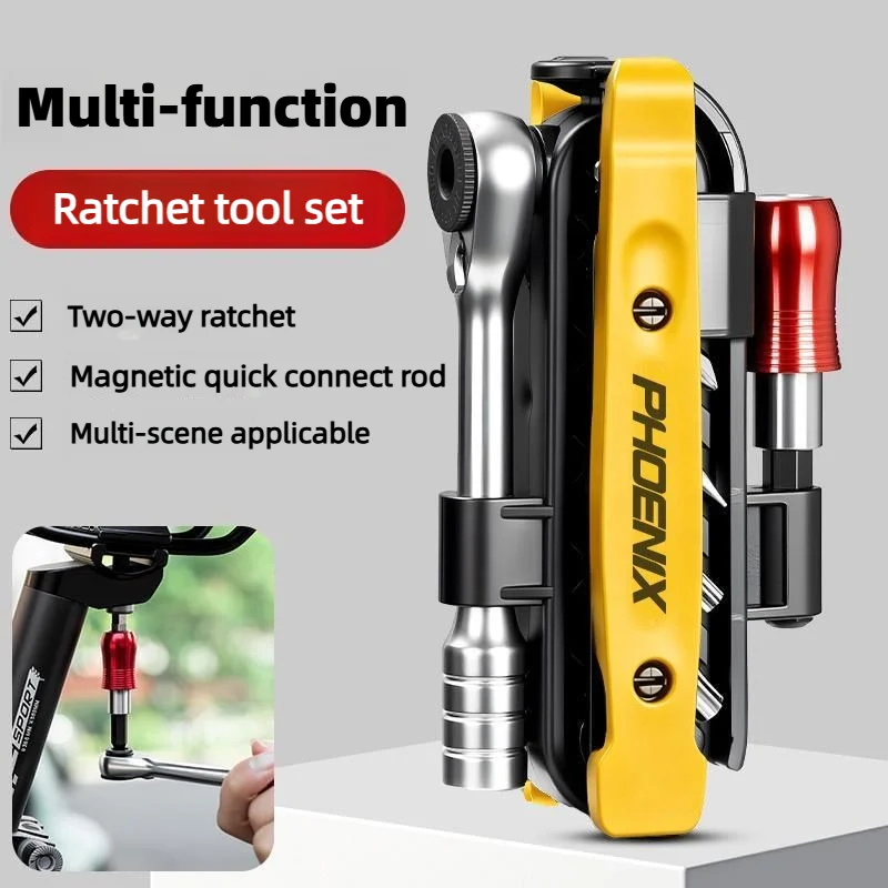 Mountain Biking Phoenix - PHOENIX Bicycle Repair Tools Kit Bike