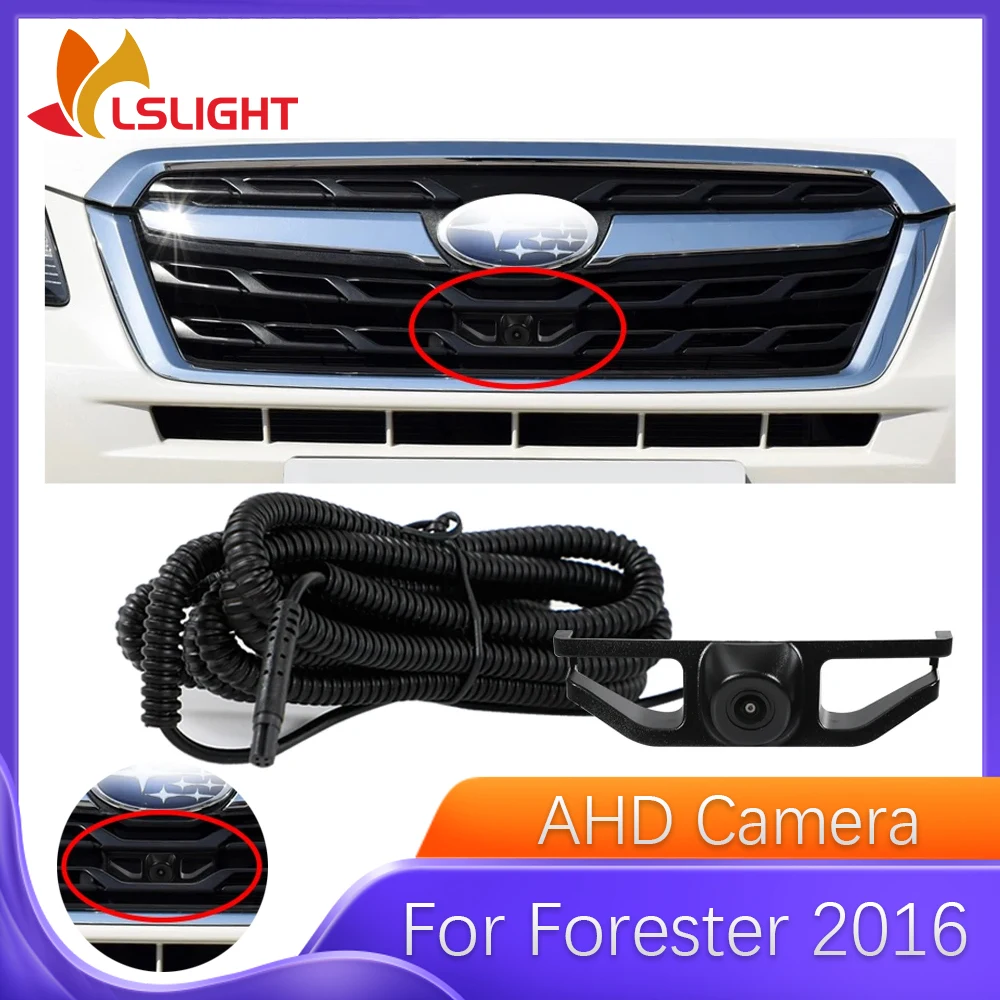 OEM Front View Car Camera For Subaru Forester 2016 HD Night Vision  Camera Fisheye Wide Angle 150° Parking Surveillance