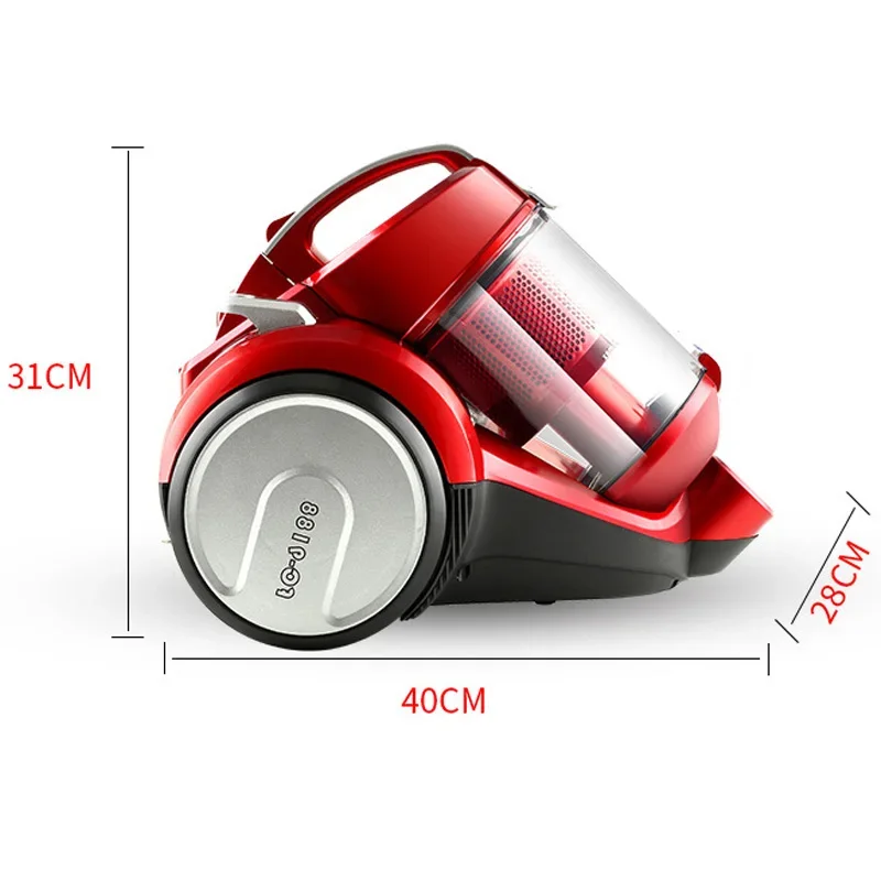 30 kPa Suction Vacuum Cleaner: Powerful, High-Wattage, 6-Stage Filtration, Floor and Carpet Cleaning, Multiple Interchangeable