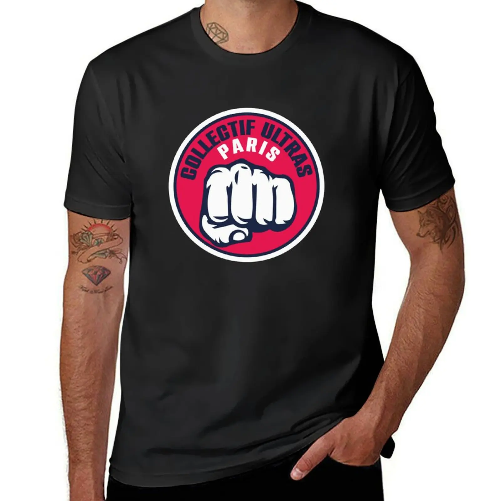 

Ultras Paris Collective T-Shirt new edition tops blacks mens t shirt