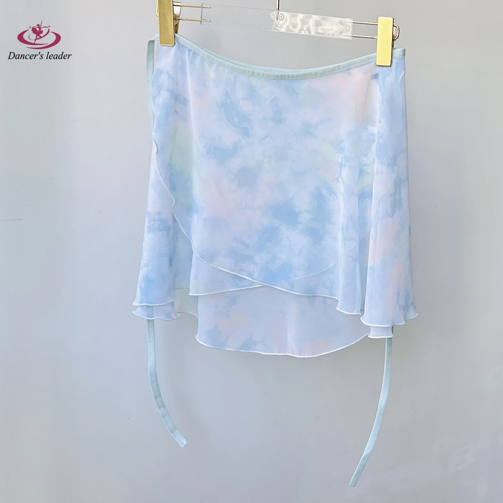 กระโปรงบัลเลต์สั้นแบบไล่สี, กระโปรงเต้นรำสำหรับผู้หญิง, กระโปรงฝึกซ้อมยิมนาสติก, เสื้อผ้าสำหรับผู้หญิง, กระโปรงเต้นรำลิริคอล