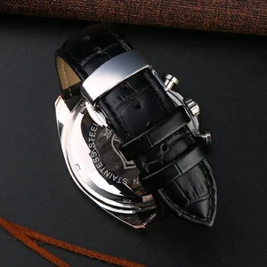 سوار جلدي من ساعة LV ، نمط تمساح مرتفع ، مجموعة لويس فويتون تامبور ، رجال ونساء ، 21 × 12 مم ، 18 × 10 مم أفضل 8 حقائب يد لويس الخامس مبيعا - رقم 6