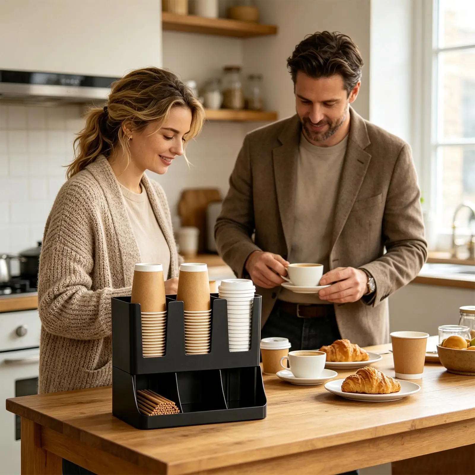 Coffee Station 6-Compartment C - Tea Coffee Set Up recension och pris