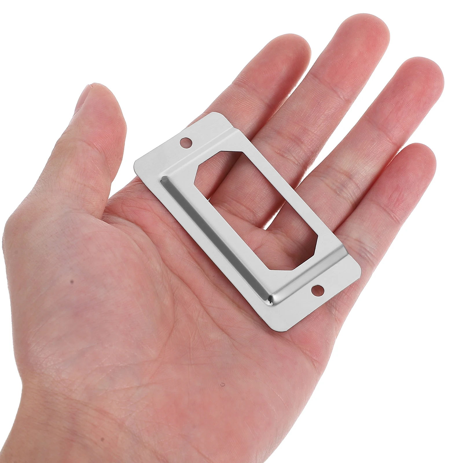 

50 Pcs Boxes Cabinet Card Label Holder Decorative Slot Drawer Tag Frame Business