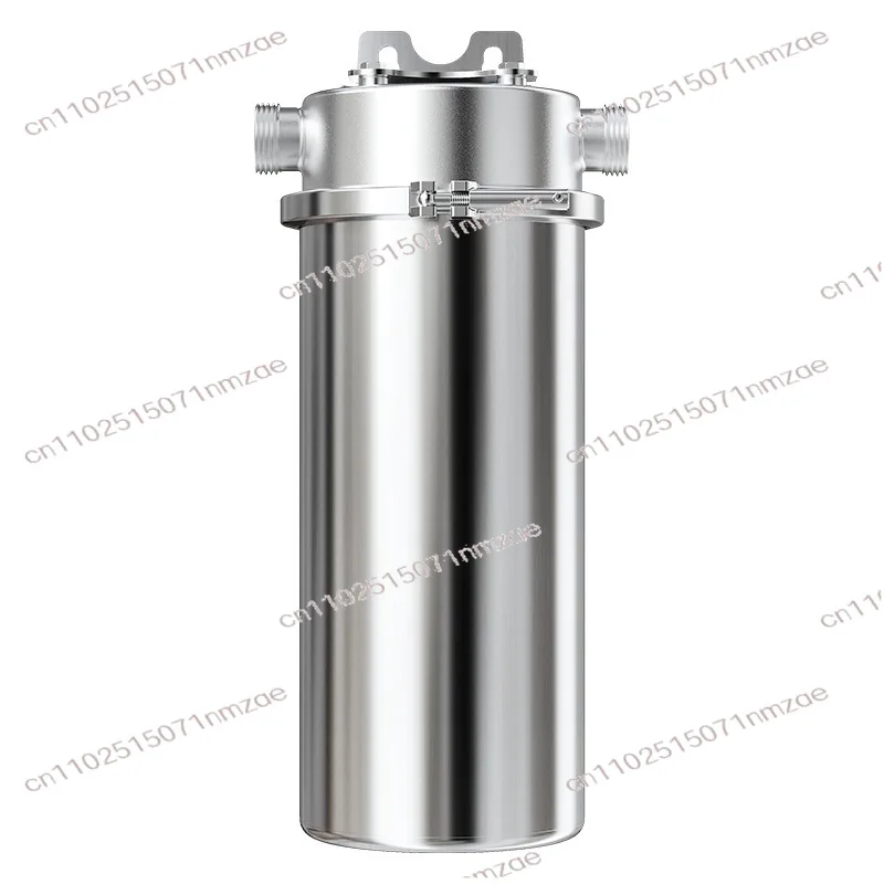 Household Tap Water Purifier Household 6-Inch Pre-Filter Stainless Steel Filter Bottle Whole House Pipeline Water Purifier