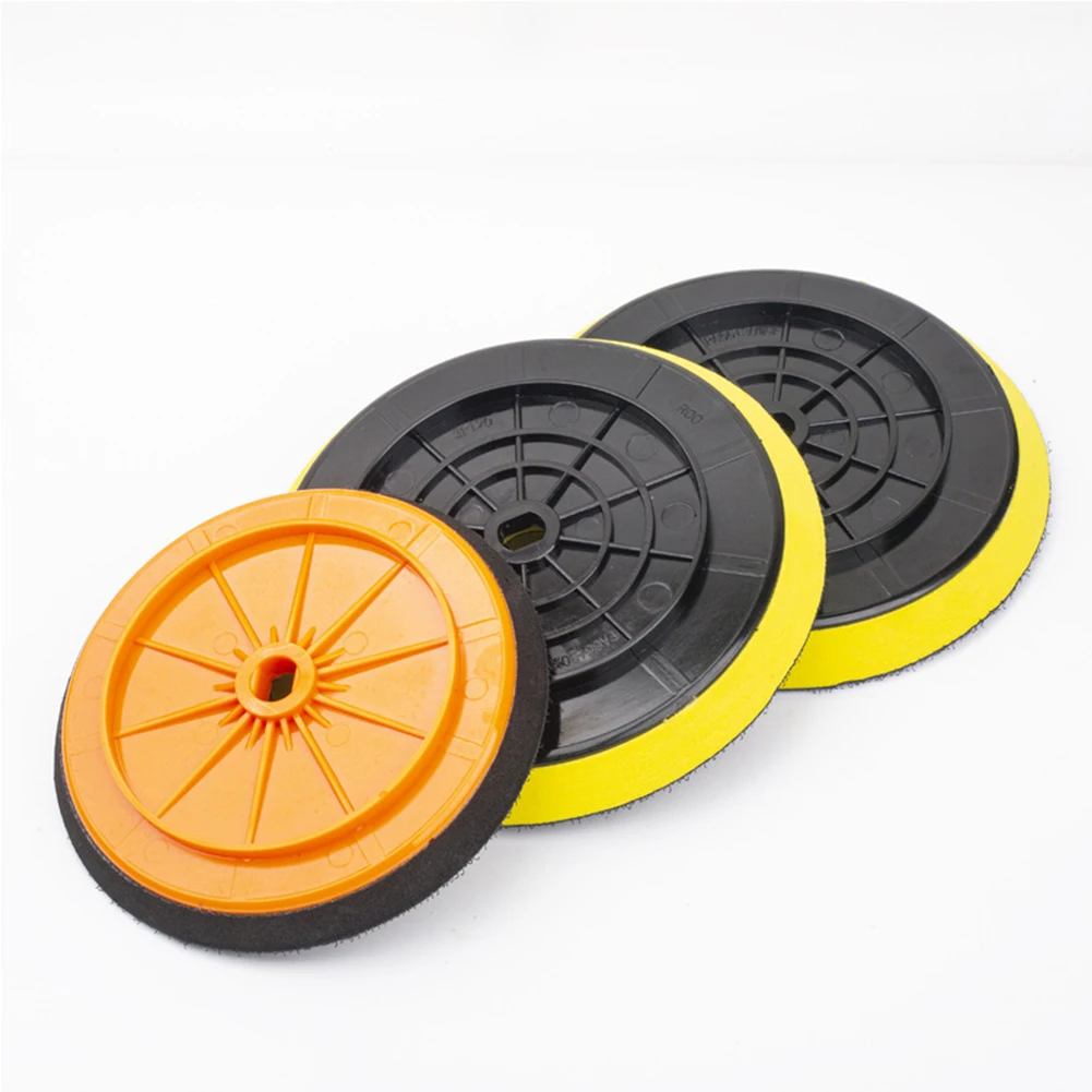 2pcs 5inch/6Inch Buffer Pads Polished Disc Backing Pads For Cordless Buffer Polishers Accessories Easy Installation