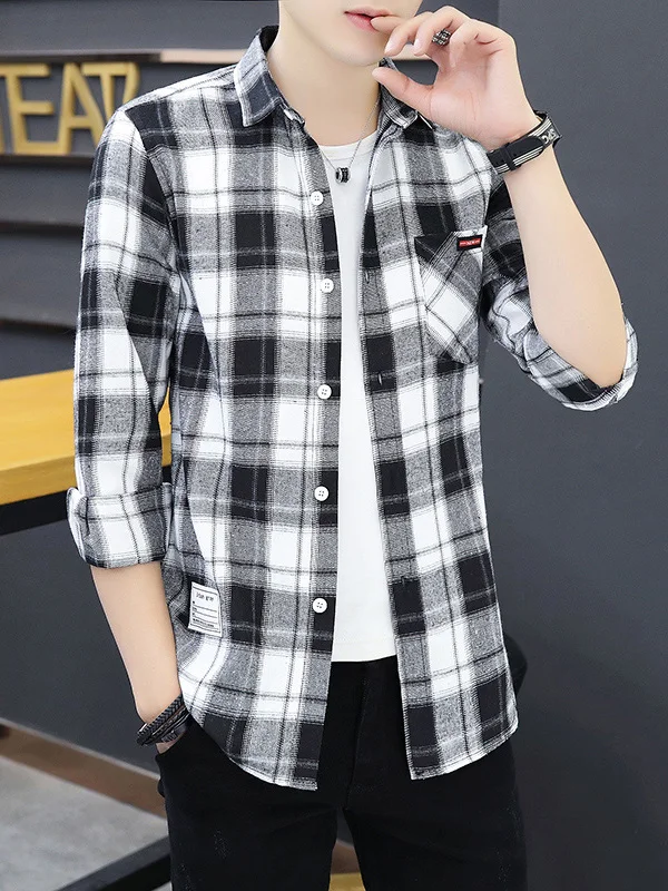 Long Sve Men's Plai…