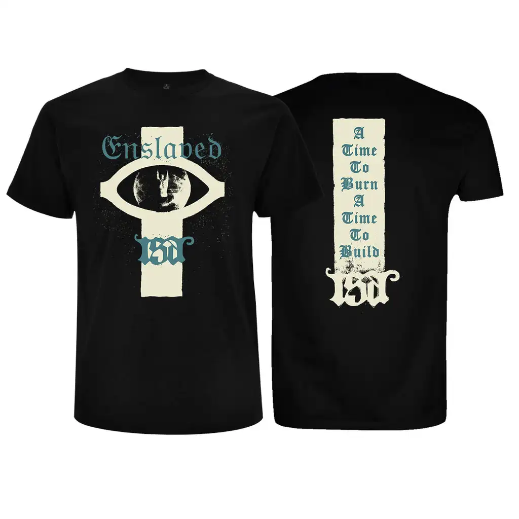 2026 Enslaved Band Graphic Cotton T-shirt Unisex Summer Short Sleeve Fashion Brand Tee Luxury Casual Vintage Retro Tops
