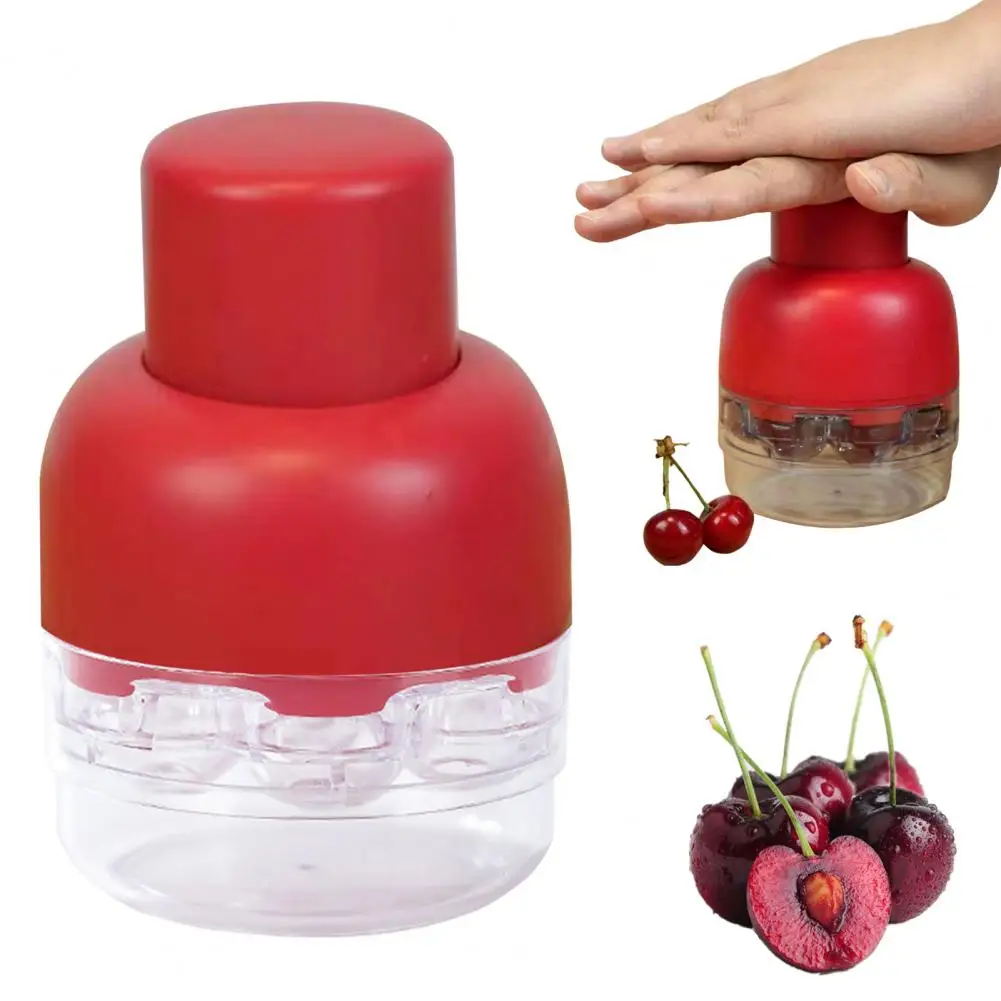 Fast Cherry Pitter Cherry Stone Remover SeedSeparator Remove with 8 Holes Cherry Stoner Multiple Cherries Corer Pitter Tool