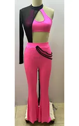 New dance costume professional jazz dance dress performance dress Lodysuit Latin dress