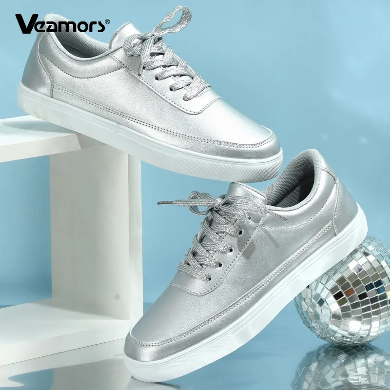 

New Men's Non-slip Board Shoes Women Fashion Lace-up Running Sports Shoes Unisex Light Breathable Casual Sneakers