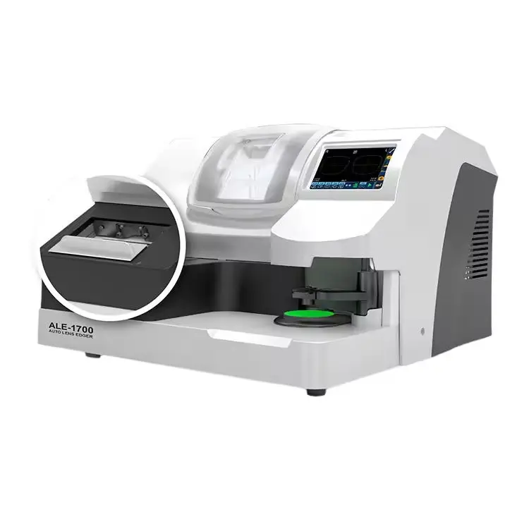 ALE-1700 China Patternless Auto Lens Edger Machine mit integriertem 3D-Scanner Brillen 3D Patternless Lens Cutting Machine